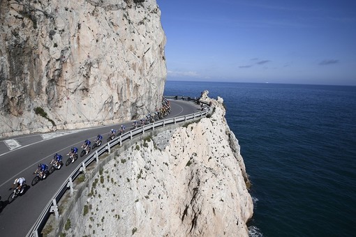 Arrivo della Classicissima di Primavera Milano-Sanremo