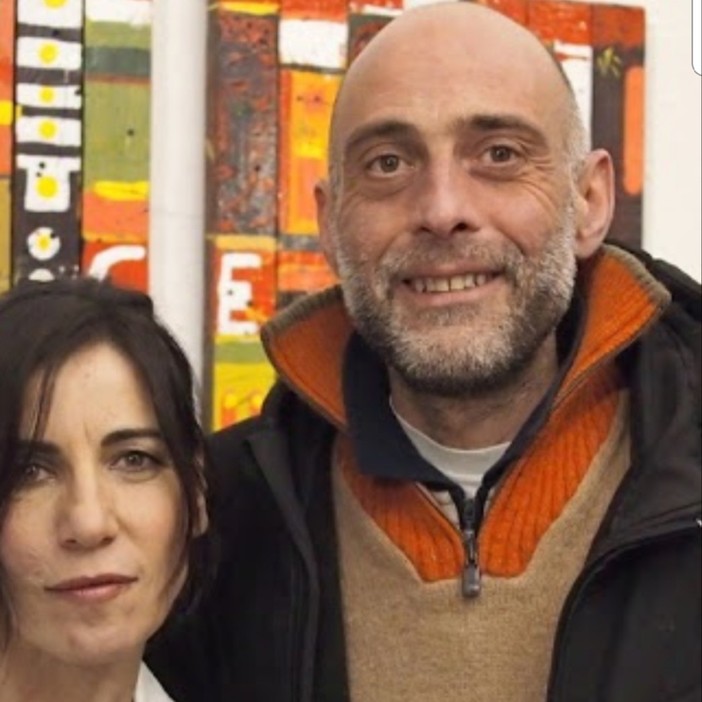 Mauro Martini con Paola Turci Mauro Martini con Paola Turci