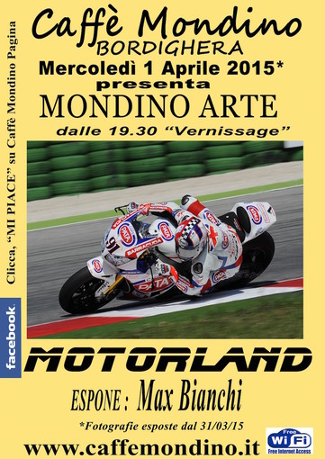 Bordighera: dal 1° aprile al Caffè Mondino un'esposizione fotografica dedicata ai motori Bordighera: dal 1° aprile al Caffè Mondino un'esposizione fotografica dedicata ai motori