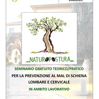 Imperia: sabato pomeriggio al Museo dell’Olivo seminario sulla prevenzione dei dolori cervicali Imperia: sabato pomeriggio al Museo dell’Olivo seminario sulla prevenzione dei dolori cervicali