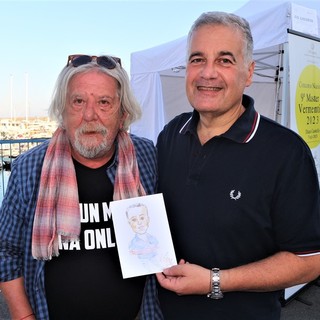 Sanremo MareCultura: centinaia le vignette realizzate in diretta da Tiziano Riverso. (FOTO)