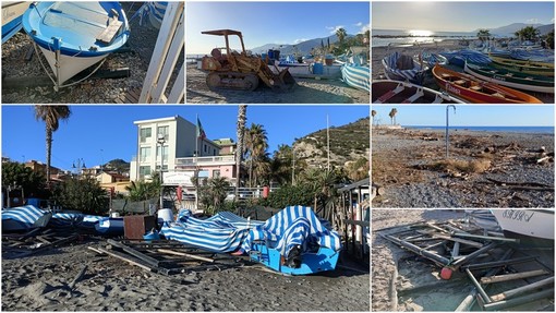 Ventimiglia, i pescatori: "Danni e disagi a ogni mareggiata" (Foto e video)