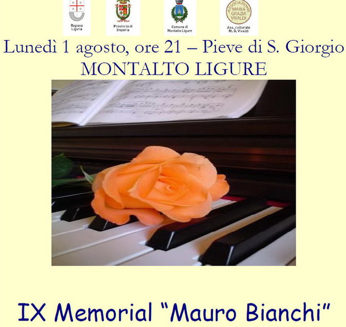Montalto: lunedì prossimo concerto per pianoforte 'a 4 mani' alla Pieve di San Giorgio