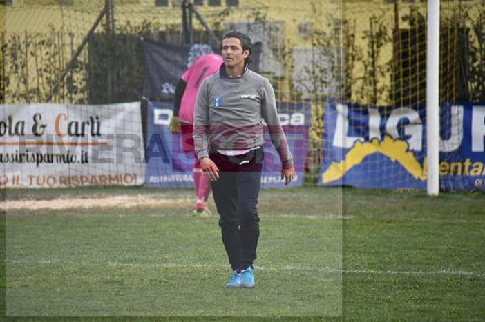 Massimiliano Moroni, allenatore della Virtus Sanremo Massimiliano Moroni, allenatore della Virtus Sanremo