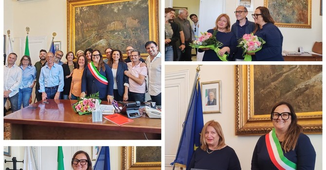 Bordighera, Marzia Baldassarre si insedia come sindaco: "Una grande emozione" (Foto e video) Bordighera, Marzia Baldassarre si insedia come sindaco: "Una grande emozione" (Foto e video)