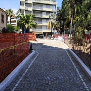 Il passaggio pedonale lato Ponente