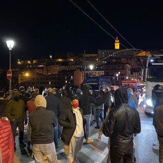 Ventimiglia: potrebbe essere ripetuta la manifestazione che ieri ha paralizzato la viabilità sul ponte Doria