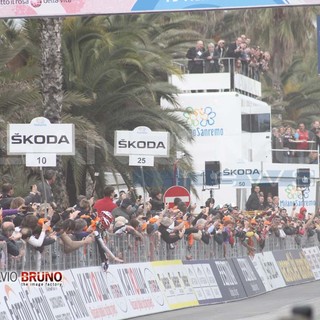 Gara ciclistica Milano-Sanremo, i ringraziamenti di Domenico alle Forze dell'Orine