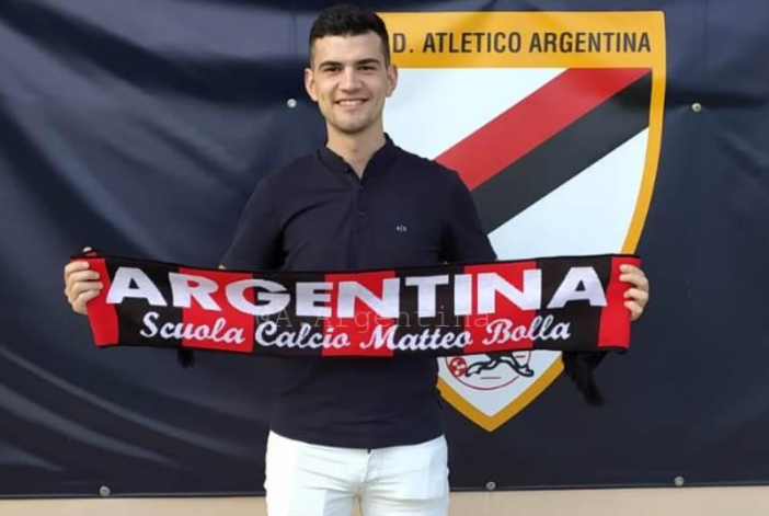 Matteo Anfosso, attaccante classe 1998, acquisto dell'Atletico Argentina