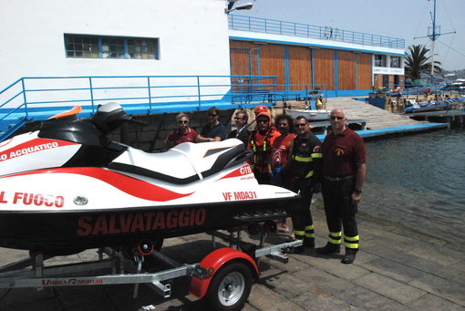 Per l'estate di Sanremo sarà attivato il presidio di soccorso in mare dei Vigili del Fuoco