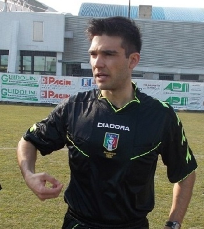 Marco Monaldi arbitrerà Ravenna-Sanremese di Tim Cup (foto tratta da venetogol)
