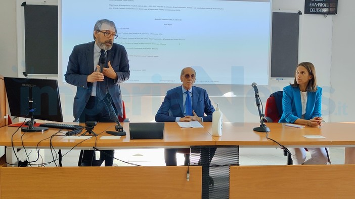 Polo universitario imperiese, benevenuto alle matricole: il presidente della Spu Sappa: “Un ritorno in presenza di buon auspicio" (Foto e Video)