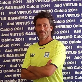 Massimiliano Moroni, allenatore della Virtus Sanremo