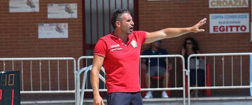 Marco Capanna, allenatore del Città di Cosenza (foto tratta da cosenza channel)