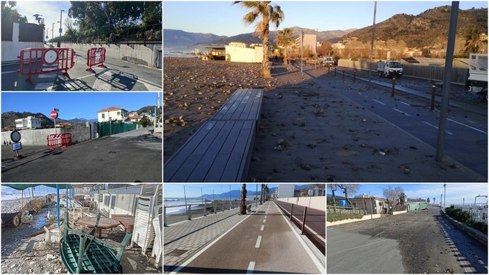 La mareggiata colpisce Camporosso e Vallecrosia: danni e disagi sul lungomare (Foto e video) La mareggiata colpisce Camporosso e Vallecrosia: danni e disagi sul lungomare (Foto e video)