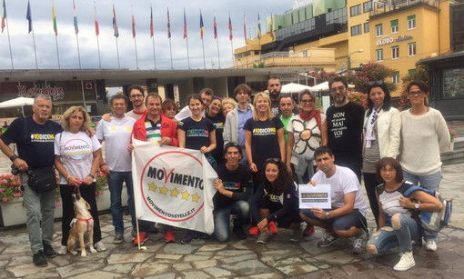 Sanremo: il Movimento 5 Stelle quest'oggi in piazza Colombo con un 'Info Point' ed i militanti
