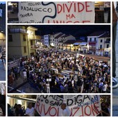 In 500 a Badalucco per dire 'NO alla diga': &quot;Pronti a bloccare le strade e ad altre manifestazioni&quot; (Foto e Video)