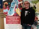 Larry Camarda all'inaugurazione della mostra