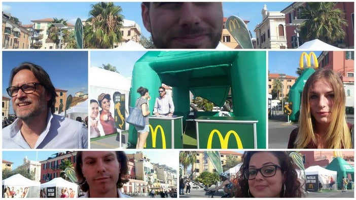 Aperte le selezioni per il Mc Italia Job Tour. 75 i candidati per 30 posti di lavoro. A fine ottobre l'apertura a Imperia (foto e video interviste) Aperte le selezioni per il Mc Italia Job Tour. 75 i candidati per 30 posti di lavoro. A fine ottobre l'apertura a Imperia (foto e video interviste)