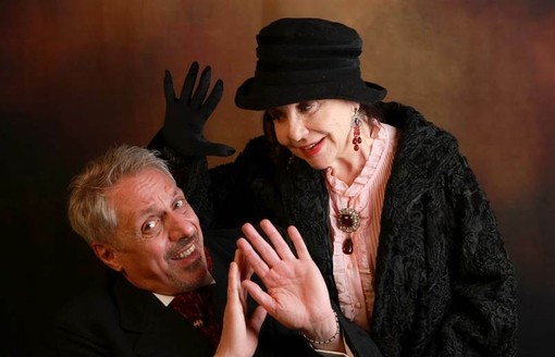 Max Pisu e Chiara Salerno in Sarto per Signora al Teatro dell'Opera del Casinò di Sanremo Max Pisu e Chiara Salerno in Sarto per Signora al Teatro dell'Opera del Casinò di Sanremo