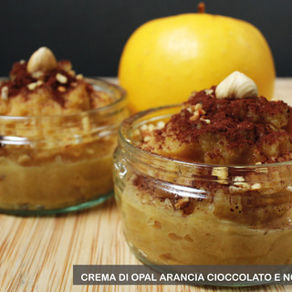 MercoledìVeg di Ortofruit: oggi prepariamo crema di Opal, arancia, cacao e nocciola MercoledìVeg di Ortofruit: oggi prepariamo crema di Opal, arancia, cacao e nocciola