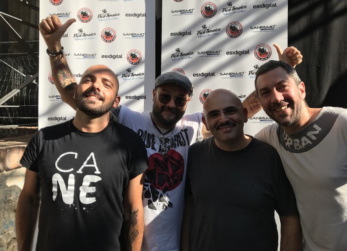 I Meganoidi a Rock in the Casbah con Simone 'Radiomandrake' Parisi