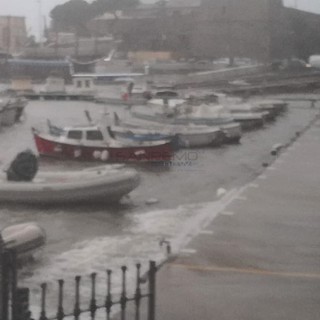 La mareggiata a porto vecchio