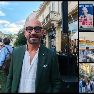 Empatia, vaccini, zanzare e intelligenza artificiale: Matteo Bassetti torna al Bordighera Book Festival (Foto e video)