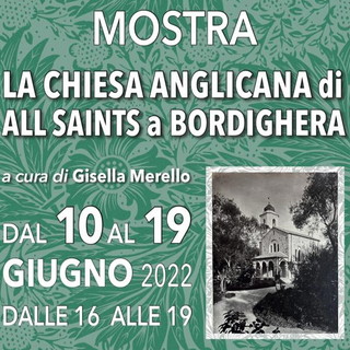 Bordighera: venerdì prossimo all'ex Chiesa Anglicana doppio appuntamento con la cultura