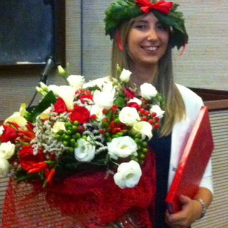Si è laureata con 110 e lode all'Università di Genova la sanremese Manuela Stella Si è laureata con 110 e lode all'Università di Genova la sanremese Manuela Stella