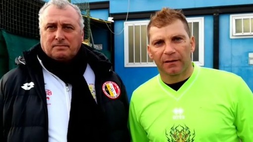 Maurizio Brogna e Giuseppe Messina, Direttore Sportivo e portiere di un Don Bosco Valle Intemelia tornato vicino alla vetta di Prima Categoria