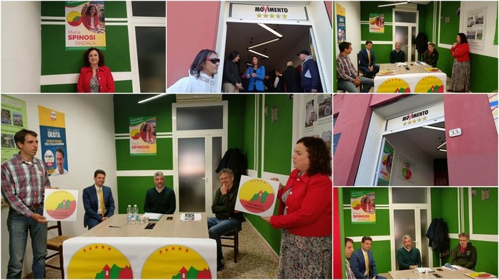 La lista ‘Ventimiglia progressista’ appoggia la candidatura a sindaco di Maria Spinosi (Foto e video)