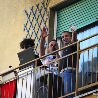 Le immagini del flash mob (Foto Tonino Bonomo)