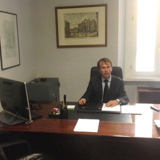 Il neo presidente di Federgioco, Marco Cambiaso, nel suo nuovo ufficio romano Il neo presidente di Federgioco, Marco Cambiaso, nel suo nuovo ufficio romano