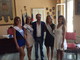 Faccia a faccia tra le Miss e il sindaco di Sanremo, tutte le immagini