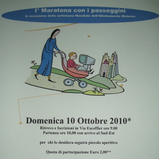 Sanremo: un gruppo di mamme organizza la 'Maratona dei Passeggini'