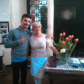 #Sanremo2015: Moreno e la cena 'Da Vittorio' dopo le prove per il prossimo Festival