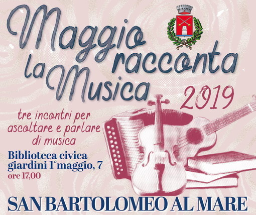 'Maggio racconta la musica' da oggi a San Bartolomeo al Mare: Fabio Rinaudo e la sua cornamusa presentano la musica della terra d'Irlanda 'Maggio racconta la musica' da oggi a San Bartolomeo al Mare: Fabio Rinaudo e la sua cornamusa presentano la musica della terra d'Irlanda