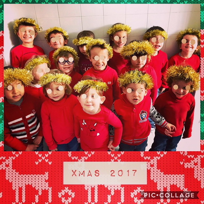 Sanremo: ieri alla scuola dell'infanzia 'Maria Goretti' i canti degli alunni su 'Aria di Natale' (Foto) Sanremo: ieri alla scuola dell'infanzia 'Maria Goretti' i canti degli alunni su 'Aria di Natale' (Foto)