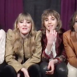 I Måneskin in conferenza stampa questa mattina