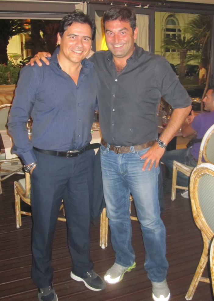 Stefano Ramos insieme a Max Giusti