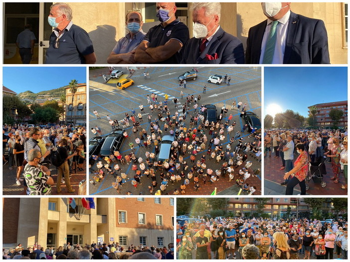 Le immagini da Ventimiglia