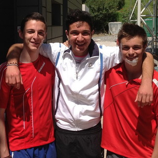 Matteo Ciccione, Alessandro Benza e Pietro Saccaro
