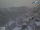 Nevicata a Monesi dalla webcam di Piaggia
