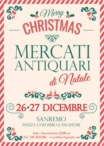 Sanremo: domani consueto appuntamento bi-mensile con il mercatino ‘Piccolo Brocante’ Sanremo: domani consueto appuntamento bi-mensile con il mercatino ‘Piccolo Brocante’