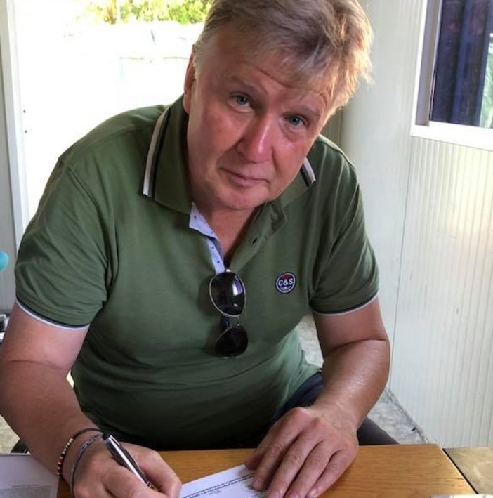 Massimo Stecca, allenatore dell'Atletico Argentina Massimo Stecca, allenatore dell'Atletico Argentina