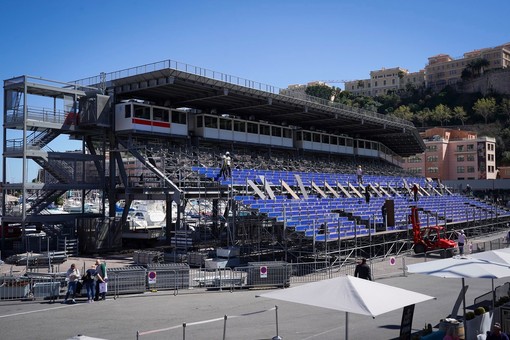 Gran Premio di Montecarlo 2021: scattano lunedì prossimo i lavori per preparare le installazioni