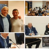 Marco Buticchi presenta 'La più bella del mondo' a Ventimiglia: "Leggere è bello e apre la mente" (Foto e video)