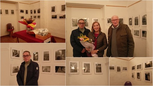 “I luoghi dell’abbandono. Fotografie in bianco e nero” di Enzo Giordano in mostra a Bordighera (Foto e video)