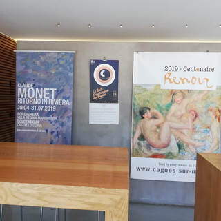 La mostra di Monet di Bordighera e Dolceacqua promossa anche in Francia a Cagnes sur Mer